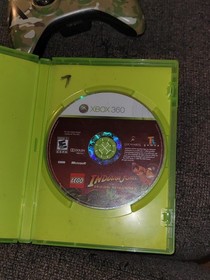 Microsoft Xbox 360 Console White/Black Camouflage Controller LEGO Indiana Jones&hellip;