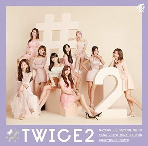 TWICE #TWICE 2 CD JAPAN Standard edition K-POP