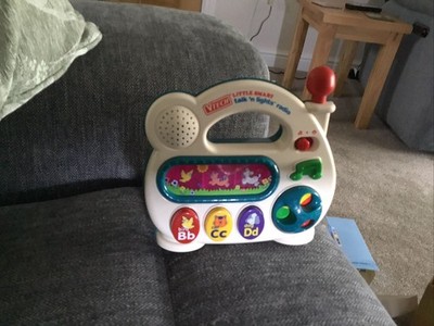 Vtech Little Smart Talk N Lights Radio Vintage Spielzeug Vintage