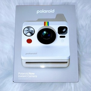 Polaroid Now Generation 3 i-Type Instant Film Camera Only, Pebble White