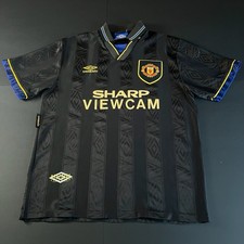 Original Umbro Manchester United 1993/1994 Away Shirt Men Medium (1130)