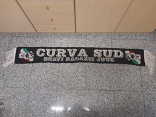 Sciarpa ultras Juventus Bravi Ragazzi doppia lana