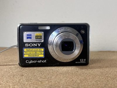Sony Cybershot Camera DSC-W210 Steadyshot 12.1 MP Zeiss 4x Optic