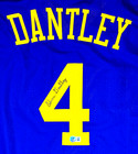 ADRIAN DANTLEY SIGNED #4 BLUE CUSTOM JERSEY - Size XL (Beckett) Utah Jazz — photo 2
