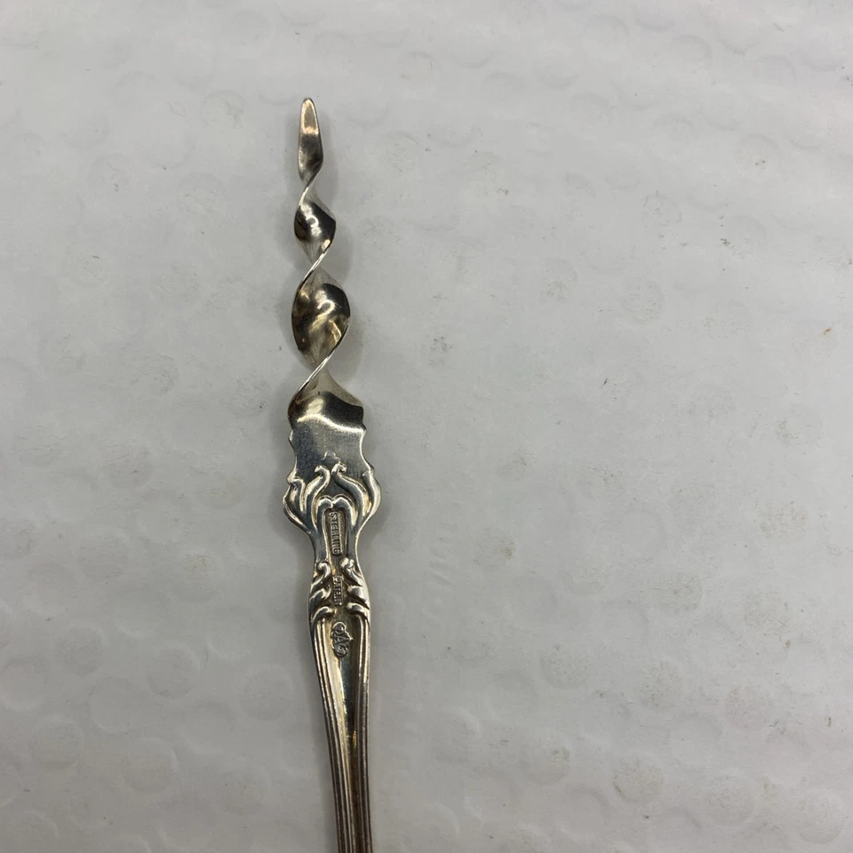 Selección de mantequilla de plata esterlina Wellington de Alvin original 6 1/2" Foto 3 de 4