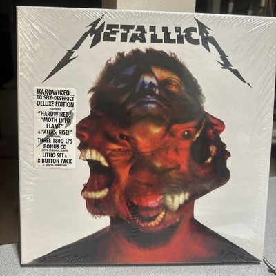 Metallica Hardwired To Self-Destruct Deluxe Edition Three 180gm Vinyl LPs + Cd 