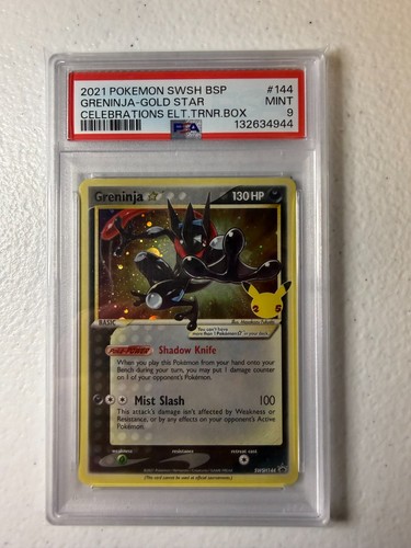 Greninja ★ graded PSA 9 for sale on eBay