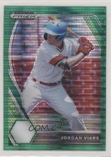 2021 Panini Prizm Draft Picks Green Pulsar Prizm Jordan Viars #PDP84 0c2