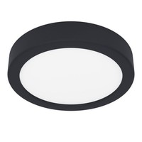 Eglo Led Deckenleuchte Fueva 6 Schwarz Ø 17 X 3 Cm Warmweiß-Kaltweiß
