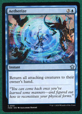 Aetherize - Foundations (FDN) #151 - Magic: The Gathering MTG Card