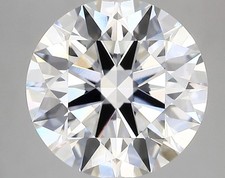 Lab-Grown Diamond 4.13 Ct Round E VVS2 Quality Excellent Cut GIA Certified 1321.80 per carat
