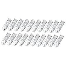 20x T5 Halogen Bulbs Wedge 74 White Dashboard Gauge Side T5 Halogen Light Bulb