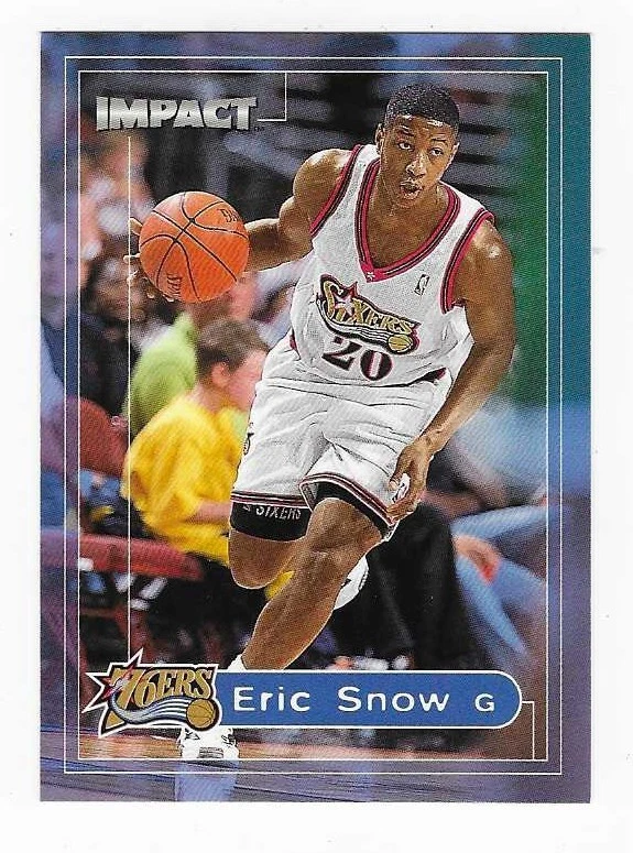 Eric Snow Basketball 1999-00 Season Sports Trading Cards 