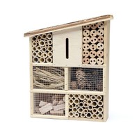 Insektenhotel „MüRitz“ Insektenhaus Nisthilfe Bienenhaus Nadelholz Bambus Groß