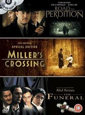 Road to Perdition/Miller's../The Funeral DVD Brand New UK Release Genuine Fast