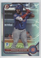 2022 Bowman 1st Edition Sky Blue Foil Ronnier Quintero #BPPF-124 0c6