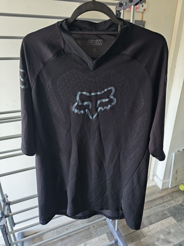 Mens FOX Racing - Light Black Top / T-Shirt - Size XL