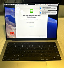 2024 Apple MacBook Pro 14-inch  M4 Chip, 16GB RAM, 512GB SSD, 10  Core Silver