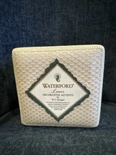 Waterford Linen Napkin Decorative Accents Box Cover NEW SEALED 1998 VINTAGE