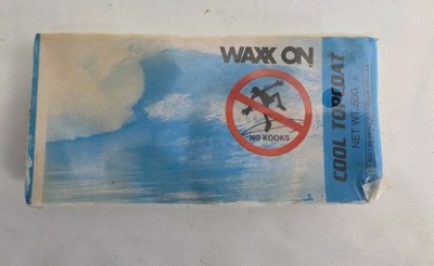 Vintage Waxx On ''No Kooks'' Surf Wax