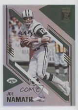 2021 Panini Donruss Elite Joe Namath #18 HOF 02v3
