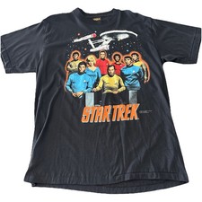 VTG 90s Mens XL Star Trek T-Shirt 1991 Changes Tag Graphic Single Stitch