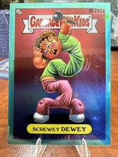2024 Topps Chrome Garbage Pail Kids S7 Screwey Dewey /199
