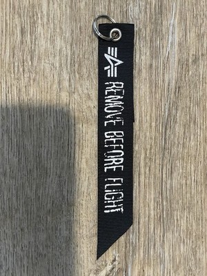 Alpha Industries RBF REMOVE BEFORE FLIGHT Jacken und Pullover Anhänger schwarz