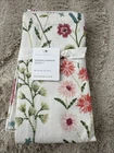 Pottery Barn Easter Or Spring Napkins Set Of 4
