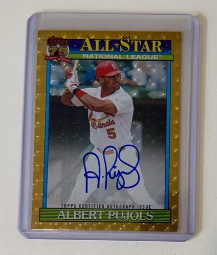 2026 Topps Series 1 Albert Pujols Foilfractor (RAW)
