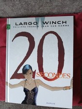 Bd Largo Winch Tome 20 EO 20 Secondes