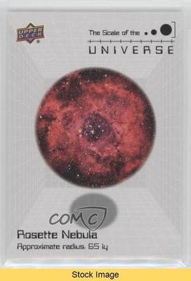 2022 Upper Deck Cosmic Scale Of The Universe Tier 2 Rosette Nebula READ 1p2j