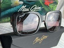 Maui Jim Two Steps MJ 863 02HW Hawaiian Black Frame  Maui Rose Polarized Lenses
