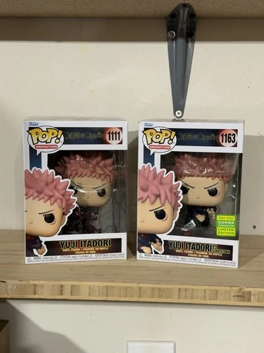 Funko Pop! Animation: Jujutsu Kaisen SET Yuji Itadori #1111 #1163 Shared