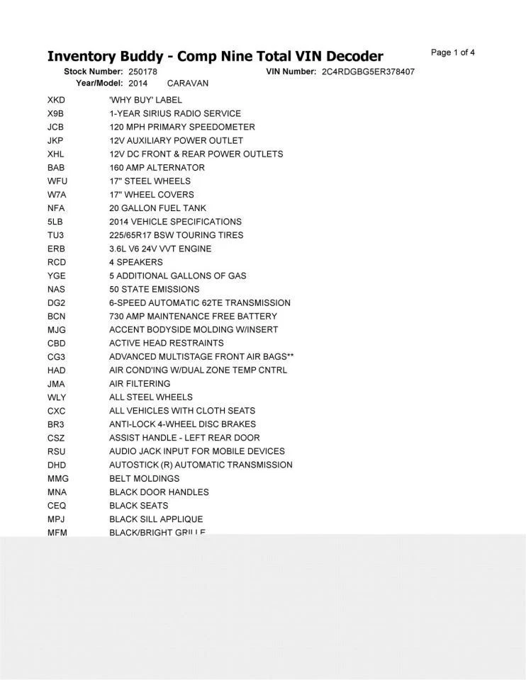 Alternator Fits 11-20 CARAVAN 2691590 - Image 2 of 4