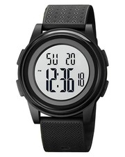 Mens Watch Ultra-Thin Digital Sports Watch Minimalist Waterproof Digital Watc...