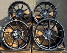 Alloy Wheels 18" Black GTS For Vauxhall Astra G H Meriva Omega Zafira 5x110