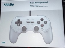8BitDo Pro 2 Wired Gamepad USB 82BD Gray *Fre...