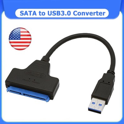 USB 3.0 to 2.5'' SATA III Hard Drive Adapter Cable/UASP -SATA to USB3.0 Converter