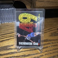 1994-95 NBA Hoops - Big Numbers Isaiah Rider #BN10 Rainbow