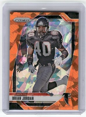 2024 Panini Brian Jordan Orange Cracked Ice