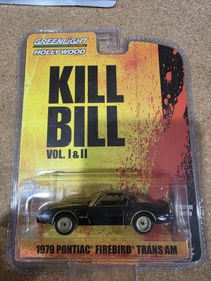 GREENLIGHT HOLLYWOOD SERIES 10 KILL BILL VOL I & II PONTIAC FIREBIRD TRANS-AM
