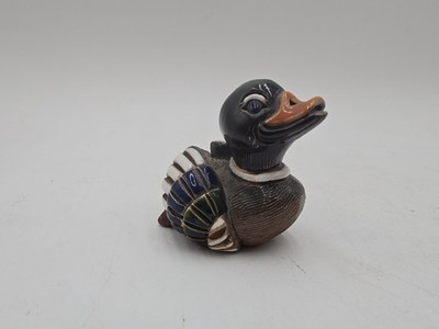 Artisan Rinconada Duck 2 1/2  Tall Knick Knack Trinket