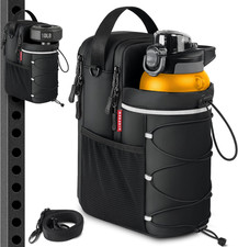 Magnetic Gym Bag with Water Bottle Holder, 4KG Capacity, Fitness Accessory