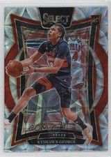 2024-25 Panini Select Concourse Scope Prizm Kyshawn George #85 1nr7