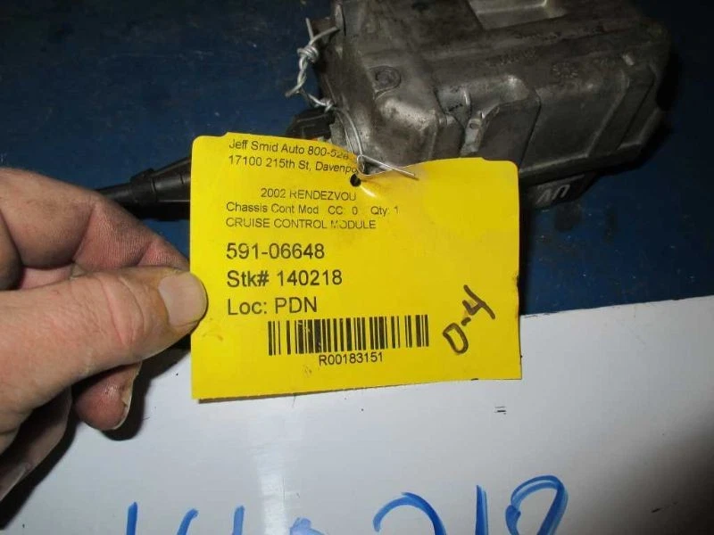 Chasis ECM Control de crucero Firewall izquierdo compatible 01-05 AZTEK 183151 Foto 2 de 4