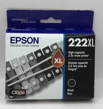 Epson 222XL Black Ink Cartridge EXP 07/2026