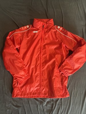 Rote Jako Trainings Jacke Sport Gr. 164 Top Zustand Wie Neu Sportlich