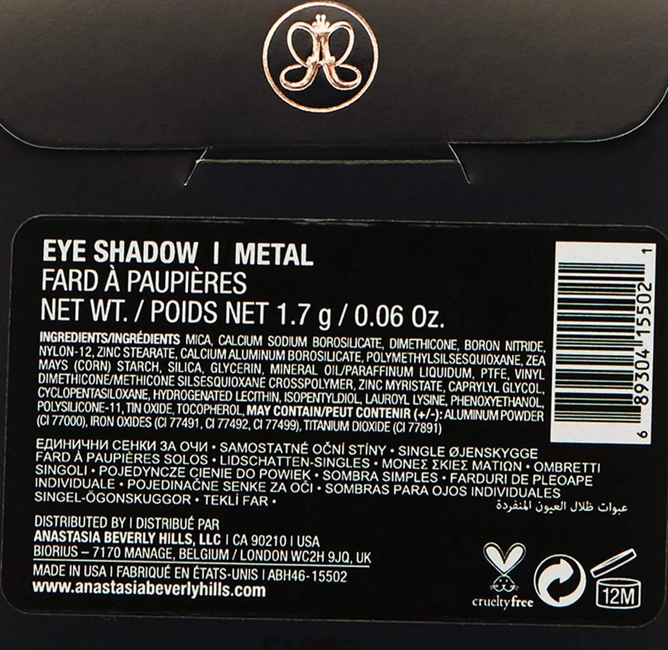 Sombra de ojos individual Anastasia Beverly Hills Foto 3 de 4