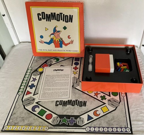 Sammlerstück Vintage Brettspiel "Commotion", Edward J Carter Games, 1989 - Bild 1 von 17